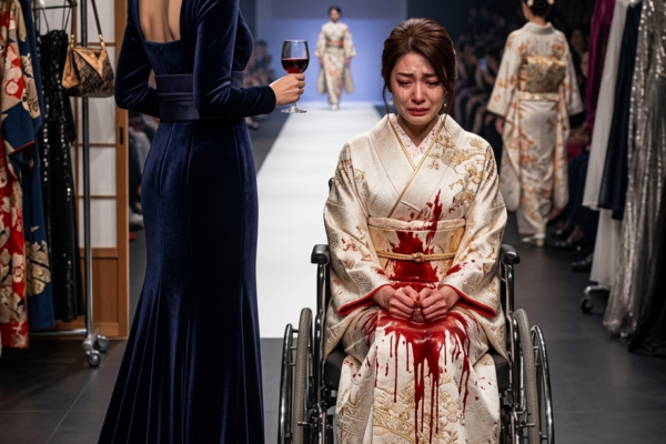 モデルは嫉妬のあまり、車椅子の少女が着る予定だったドレスに赤ワインをぶちまけた。本来、ランウェイの主役であるはずの彼女に対して。しかし、少女が何千人もの観客の前に現れたとき、モデルは自分が何を引き起こしたのか、想像すらできなかった……。  ファッションウィークのパリでは、メインのスターがランウェイを歩く前までは、すべてがいつものように進行していた。まばゆい照明の下、モデルたちが次々と現れ、有名ブランドの限定コレクションを披露する。会場にはジャーナリストやデザイナー、セレブリティ、そして大勢のカメラマンがひしめき、バックステージではいつもの慌ただしい喧騒が広がっていた。衣装の修正に追われる者、メイクの仕上げをする者、タブレットを手に走り回るアシスタントたち。  その喧騒の中で、一人の少女がひときわ目を引いていた。