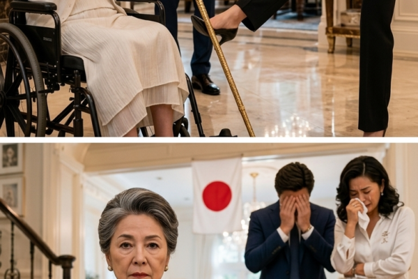 日本語訳：「使えない不具者」と呼ばれた日の反撃  義理の娘が夕食会のゲストの前で、私を笑いながら「使えない不具者」と呼んだとき、全員が目をそらした。 実の息子さえも。 泣きたかった。 だが、私は微笑んだ。 その日の朝、弁護士からすべてを一変させるニュースを聞かされていたからだ。 彼らが盗んだと信じている金。 彼らが支配していると信じているこの家。 彼らのものだと思い込んでいる未来。 今週末が終わる頃、彼らはそのすべてを失うことになる。 彼らはまだ、それを知らないだけだ。