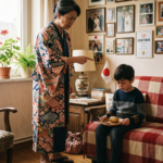 歪められた愛と食卓の裏切り：息子を奪還するための静かなる宣戦布告  ローラ・ランゲは、重い買い物袋をポーチに置いた。指先は食い込んだビニール紐の跡で真っ赤になり、感覚さえ失っていた。夫の家族のために、まるで二軒分を賄うかのような量の食料を買い込んだのは、会社から突然与えられた休日を家族へのサプライズとして祝いたかったからだ。  キッチンから漂う焼いた鶏肉とニンニクの食欲をそそる香り。しかし、扉を開けた瞬間に彼女が目にした光景は、温かな家庭の食卓ではなく、冷酷な差別の現場だった。