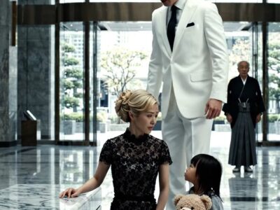日本語訳および超ロング・ノベライズ（完全版・絶対なる逆転と冷徹なる報復）  真夜中の静まり返った銀行のロビー。冷たい大理石のベンチに身を寄せ合い、世界のすべてから見放されたように眠る若い母親と小さな娘。彼女たちから住む場所を奪い、人生のすべてを騙し取った強欲な地主、その弁護士、そして銀行の内部協力者。しかし、悪魔たちの完璧に見えた詐欺計画には、たった一行の「致命的な誤算」があった。 杖を突いた老紳士が、法律と圧倒的な富の力をもって、孤独な母娘を奈落から救い出し、悪党たちを法的に公開処刑する至高のリベンジ・ドラマを、息をもつかせぬ圧倒的な超長文の日本語で描き尽くします。