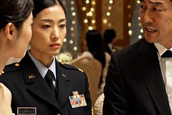日本語訳  妹の結婚式の後、私が軍人として積み上げてきた貯金口座が空になっていることに気づいた。父はニヤリと笑って言った。「軍から給料が出るんだ、騒ぎ立てるな」。私はフォークを置き、こう返した。「なら、これから何が起きても騒ぎ立てないでね」。父は笑っていたが、電話が鳴った瞬間、顔から血の気が引いていった。