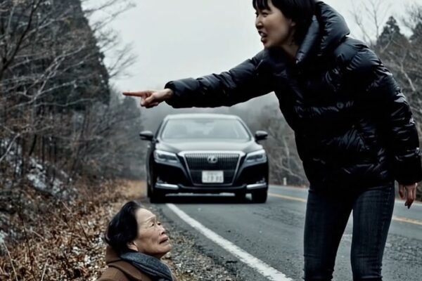 日本語訳  母親を追い出そうと考えた娘は、母親を道端に置き去りにして車を走らせました。しかし、娘はこれから自分に降りかかる運命を想像すらしていませんでした。  女性は窓辺に立ち、中庭を眺めていました。そこには長い間、何も変わらない景色がありました。同じ木々、同じベンチ、そして何も気づかずに通り過ぎる同じ人々。その時、娘が部屋に入ってきました。  「お母さん、準備して」と、娘は感情をほとんど込めずに言いました。「あなたを休ませてあげる。環境を変える必要があるわ」  老女は驚いて娘を見つめましたが、その目には希望が宿りました。娘から良い言葉をかけられることなど、ずっとありませんでしたから。  「本当に？ どこへ行くの？」と老女は静かに尋ねました。
